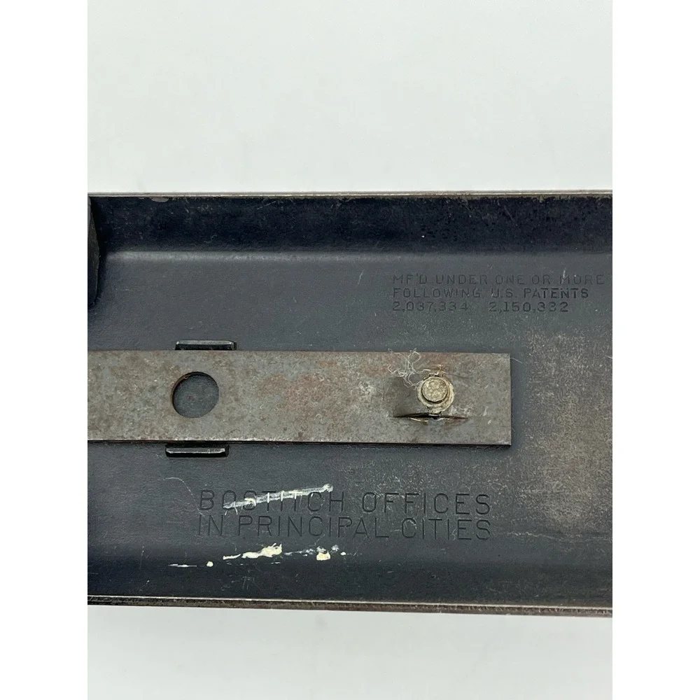 Vintage Bostitch B5 Model Black Textured Metal Stapler Made In USA